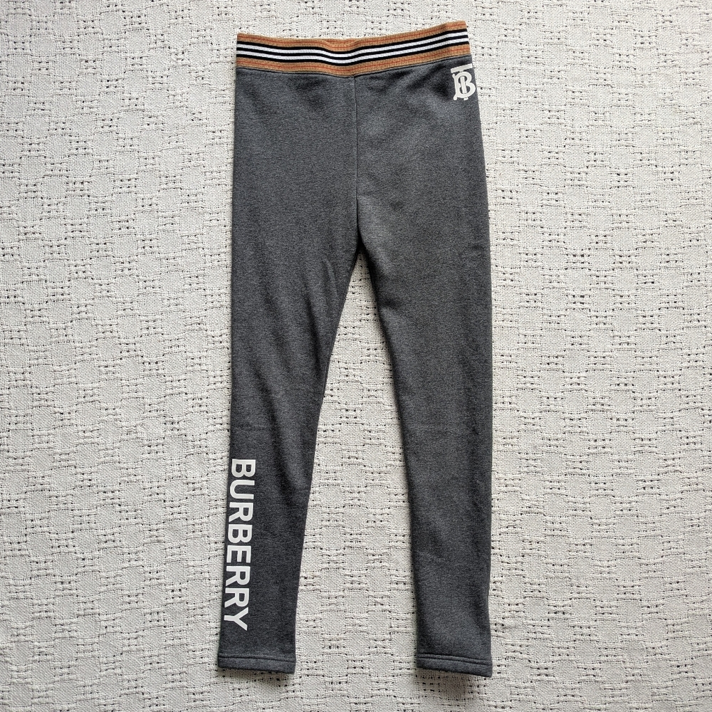 Burberry Cotton Velour Leggings Warm Size XS / S